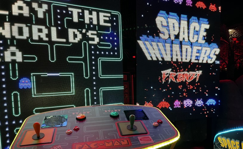 Space Invaders at Jungle Rumble